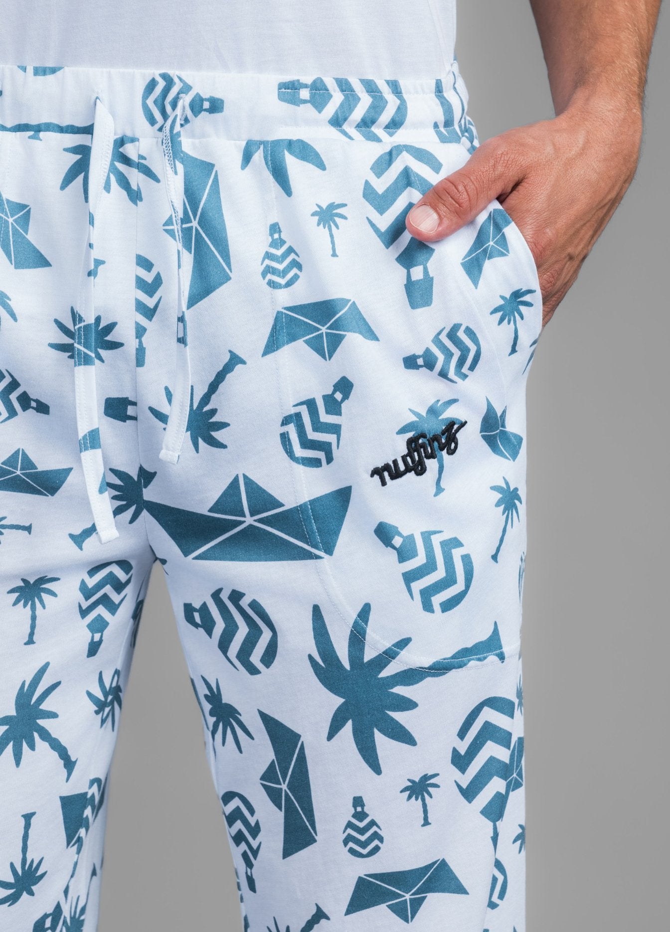BLUE MIRAGE PAJAMA PANTS