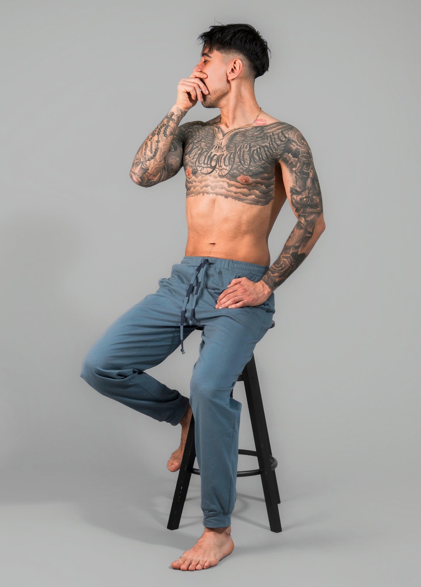 BLUE MIRAGE PAJAMA PANTS