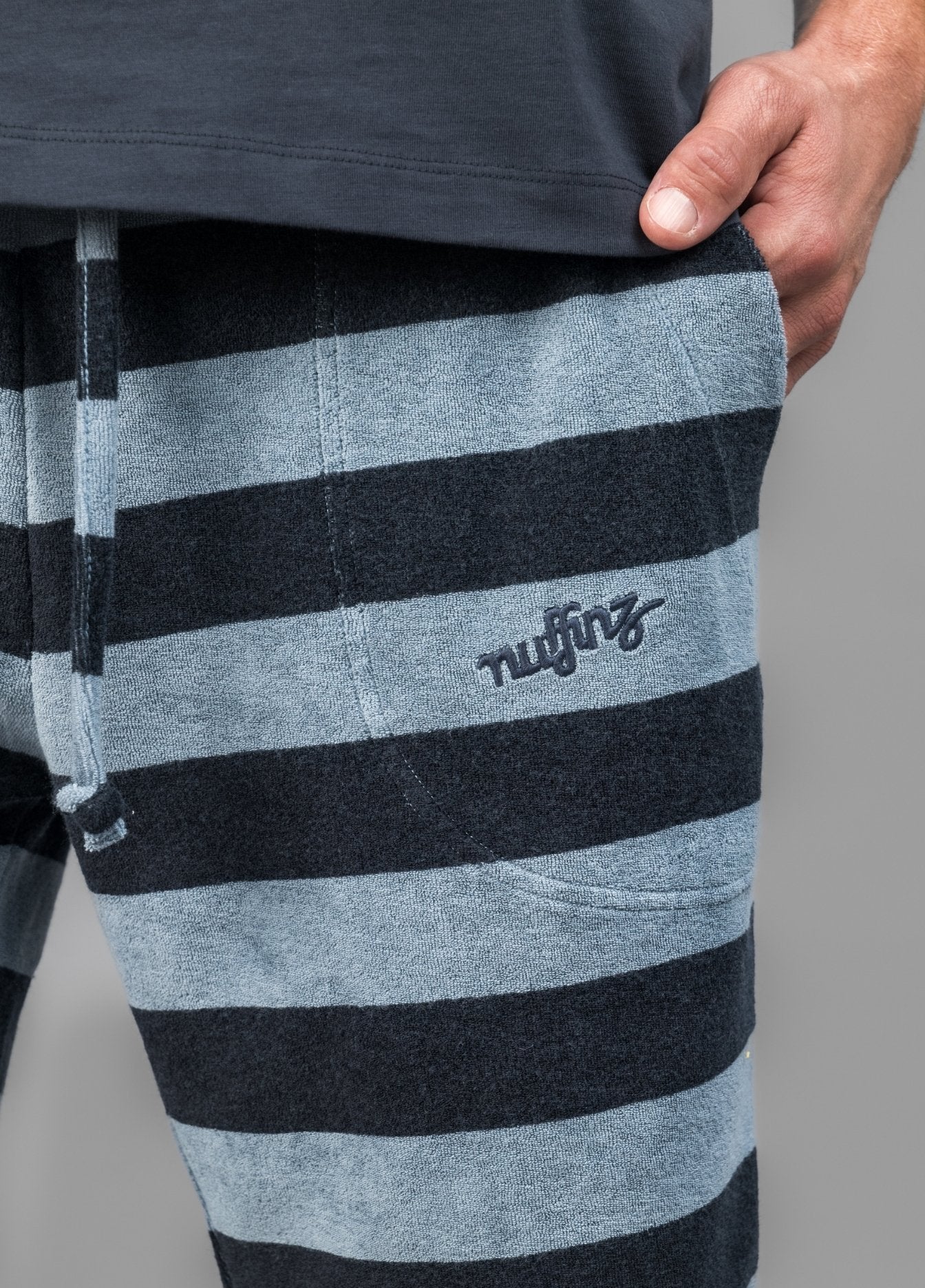 MIRAGE BLUE TOWEL SHORTS ST