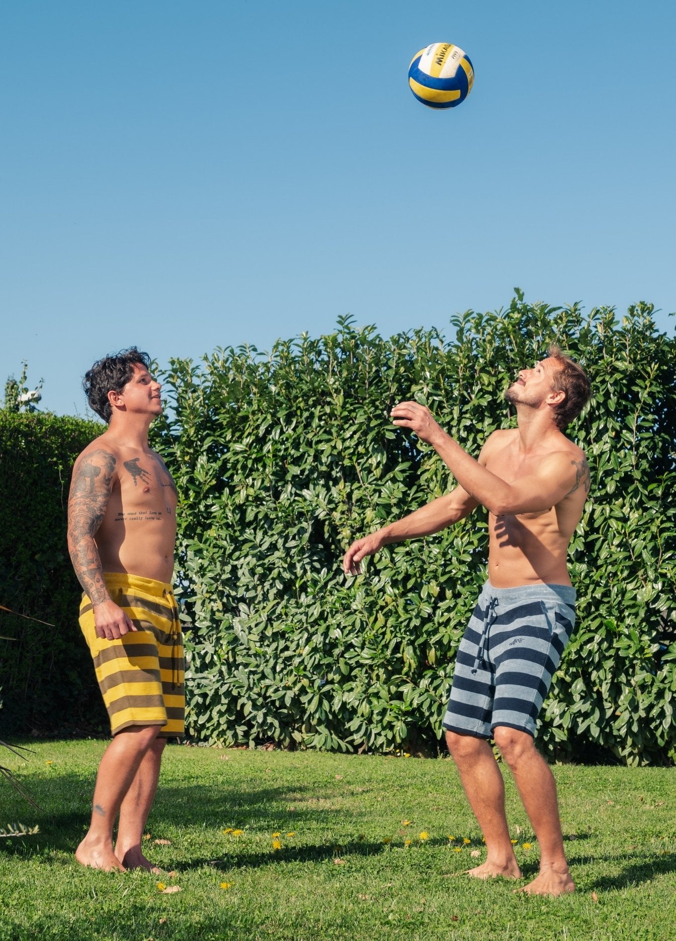 MIRAGE BLUE TOWEL SHORTS ST