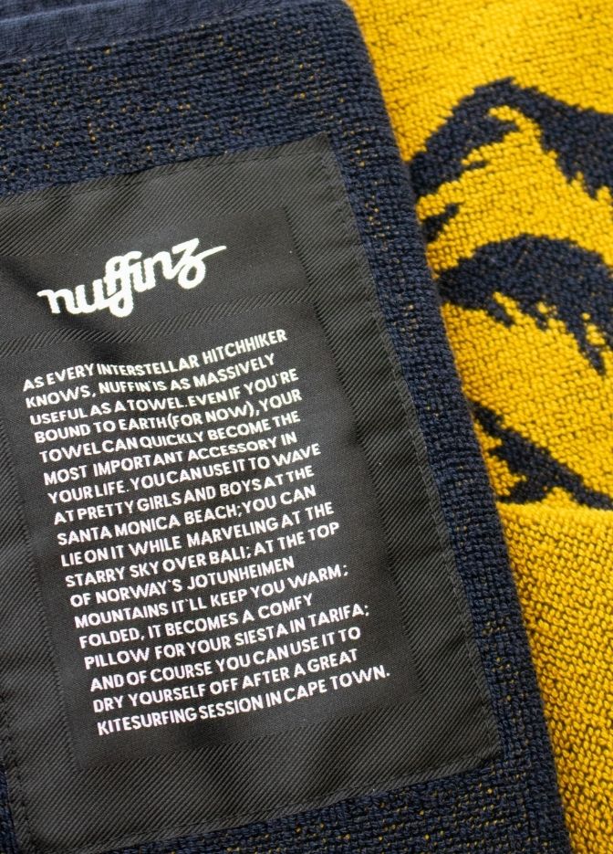 Nuffinz Shorts Organic Cotton Galaxy Towel Description
