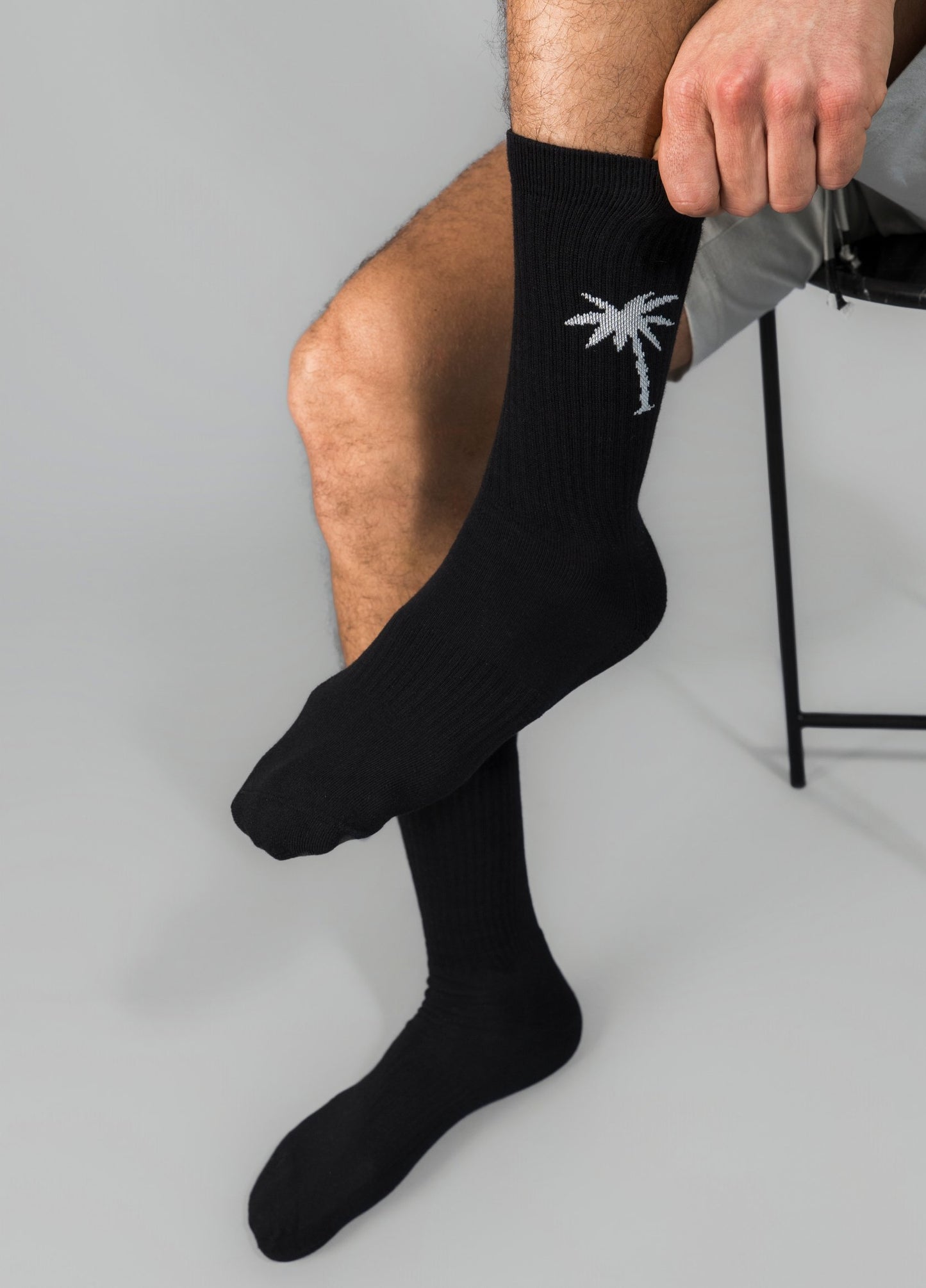 BLACK PALM SOCKS