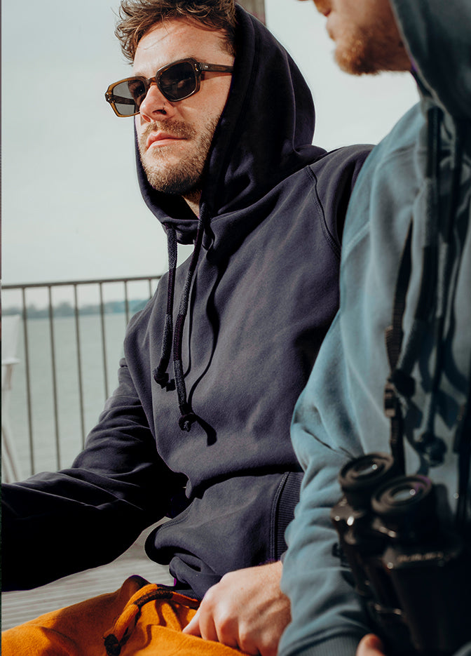 EBONY SOLID HOODIE