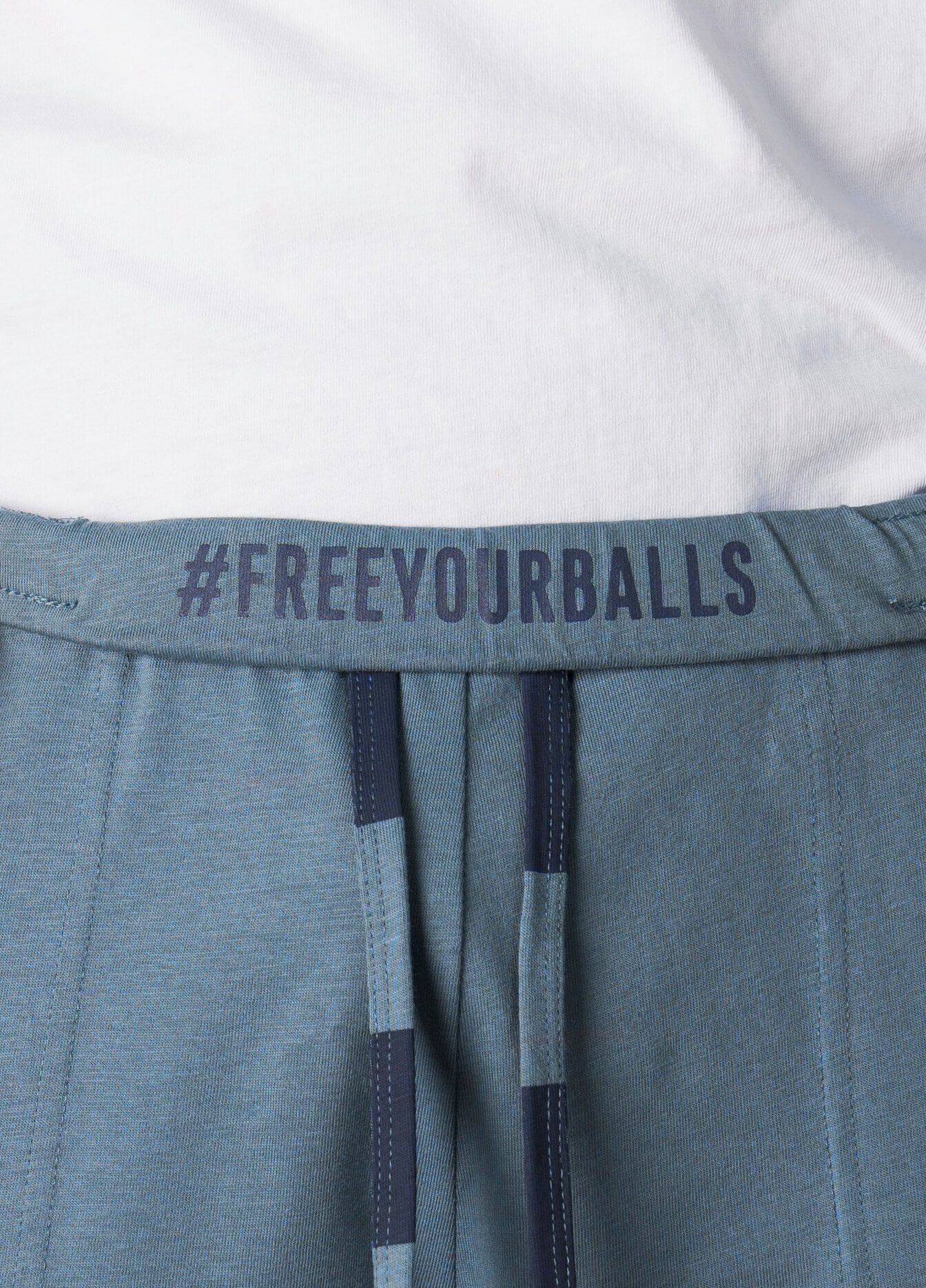 BLUE MIRAGE PYJAMA SHORTS