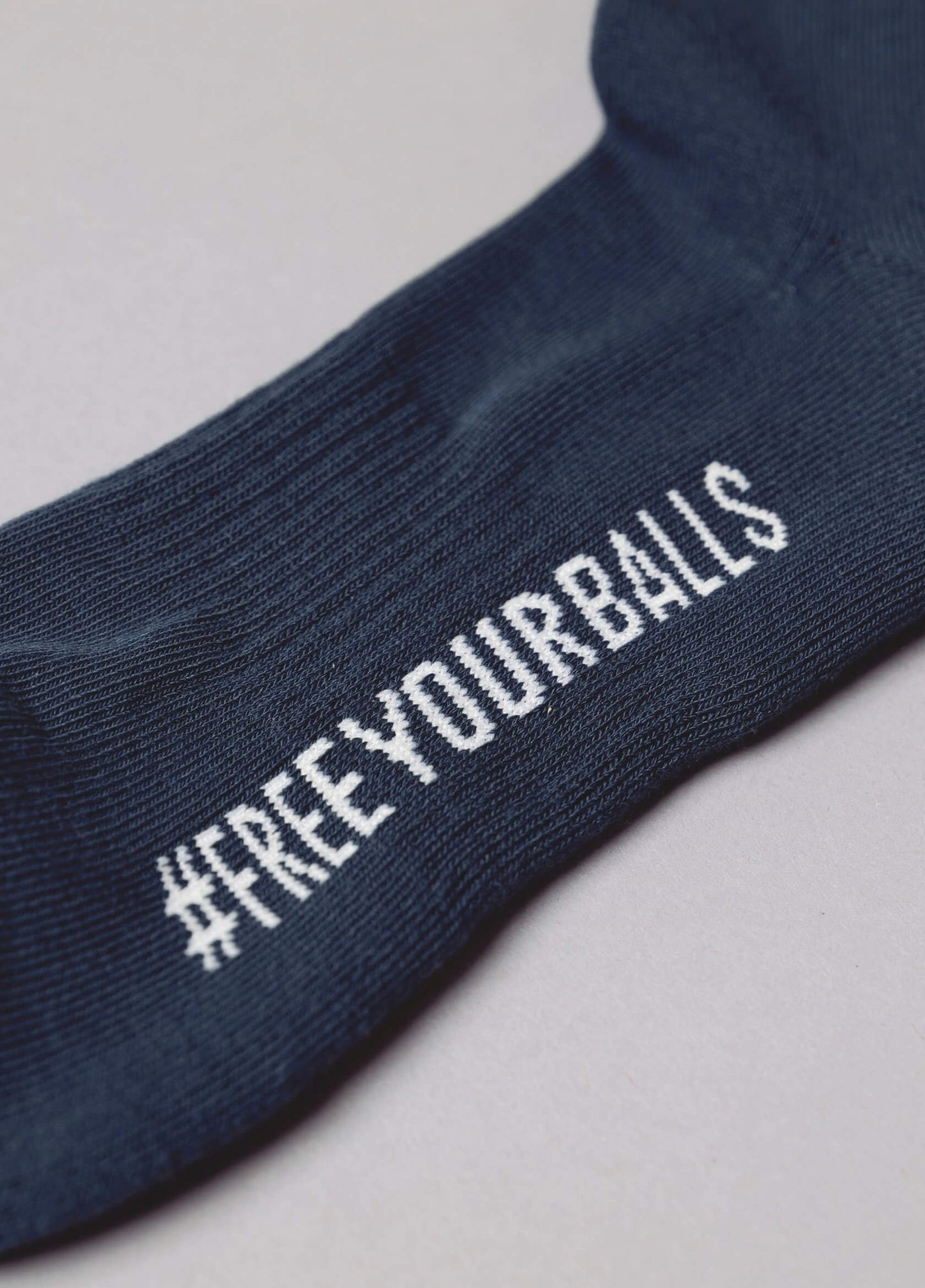 NIGHT BLUE PALM SOCKS