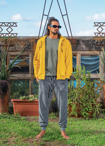 NUGGET GOLD TOWEL ZIP HOODIE