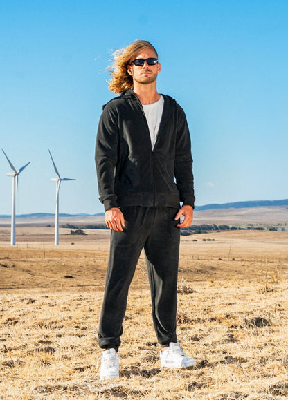 UNEXPLORED TOWEL ZIP HOODIE